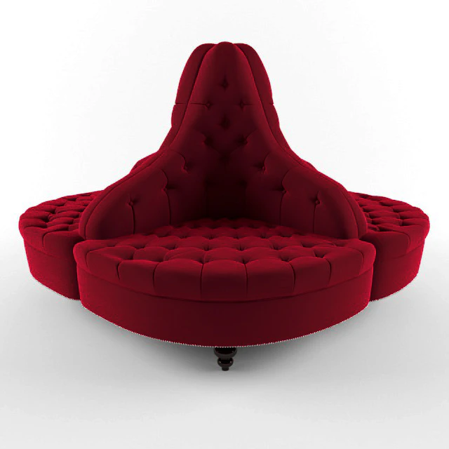Rounded sofa "Boudoir" — Descargar