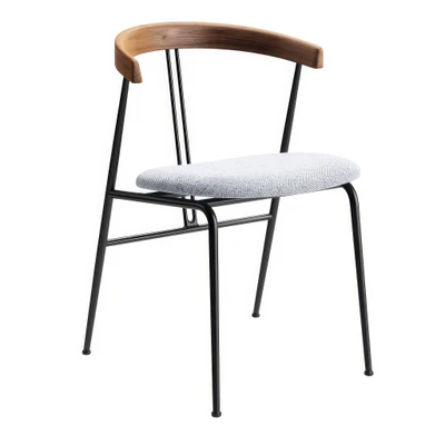 violin dining chair wood backrest by gubi — download