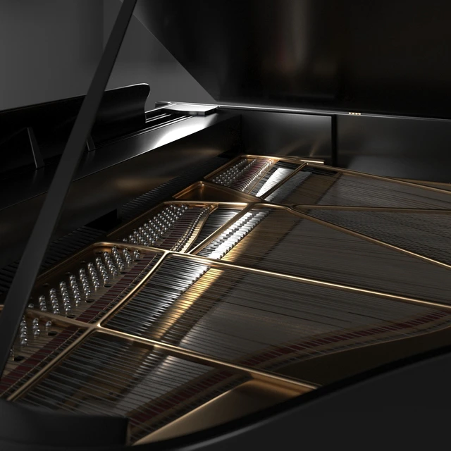 Grand piano classic detailed — Descargar