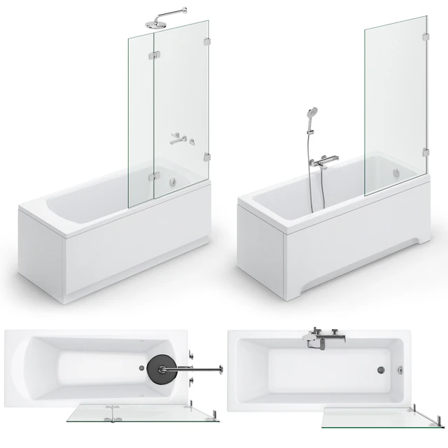 Bath set Ravak set 118 (City Slim, Fresia, Domino, 10 °) — Descargar