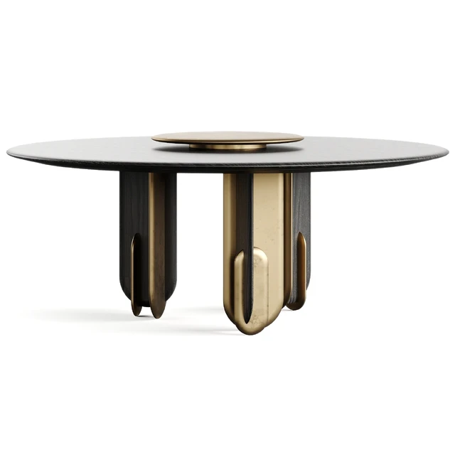 Laura Meroni Talento Round Dining Table — Скачать