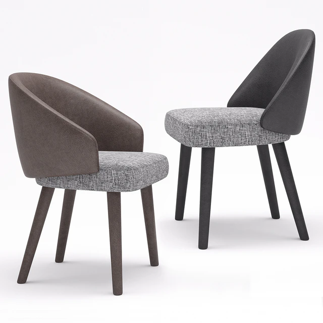 Minotti Lawson Dining Chair — Скачать