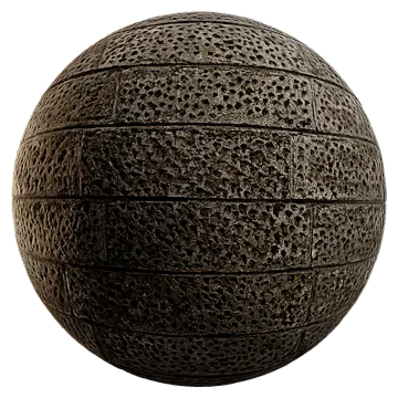 mossy concrete block wall 001 — Скачать