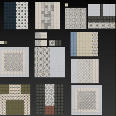 Porcelain tile collection EQUIPE ART NOUVEAU / EKIPE AR NUVO 20x20 — Ver 5