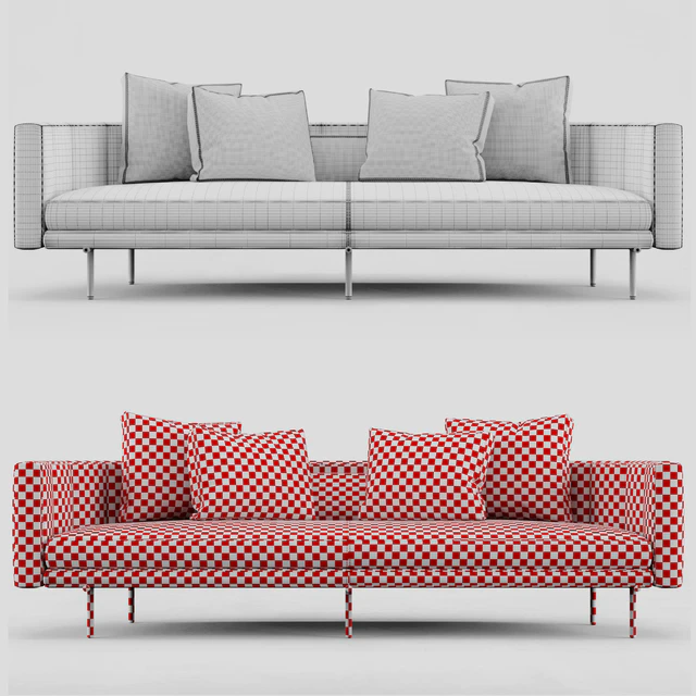 Minotti Tori Sofa — Скачать
