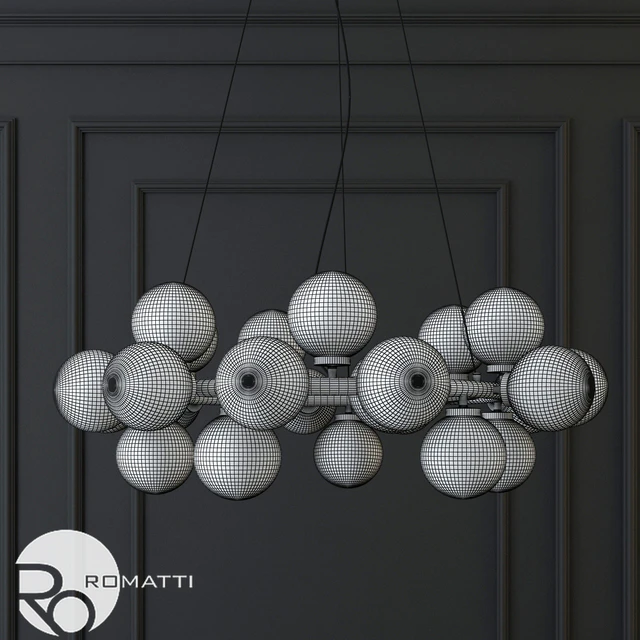 Hanging lamp the mimosa pendant by atelier areti — Скачать