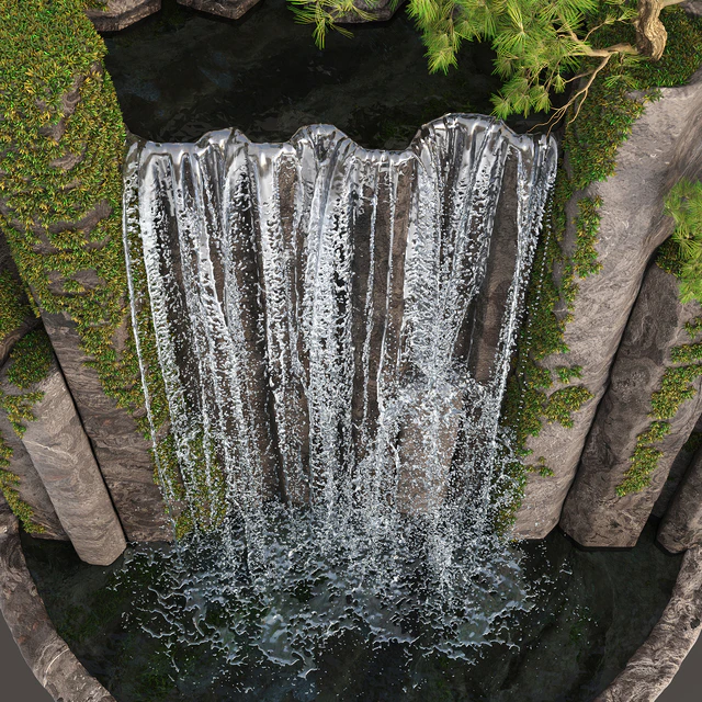 Large water fall 2 — Descargar