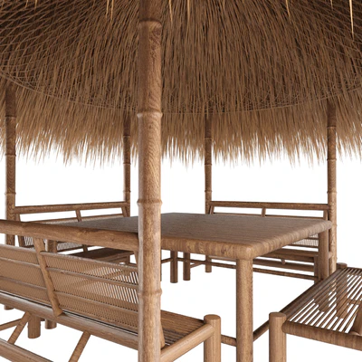 bamboo gazebo — Ver 3