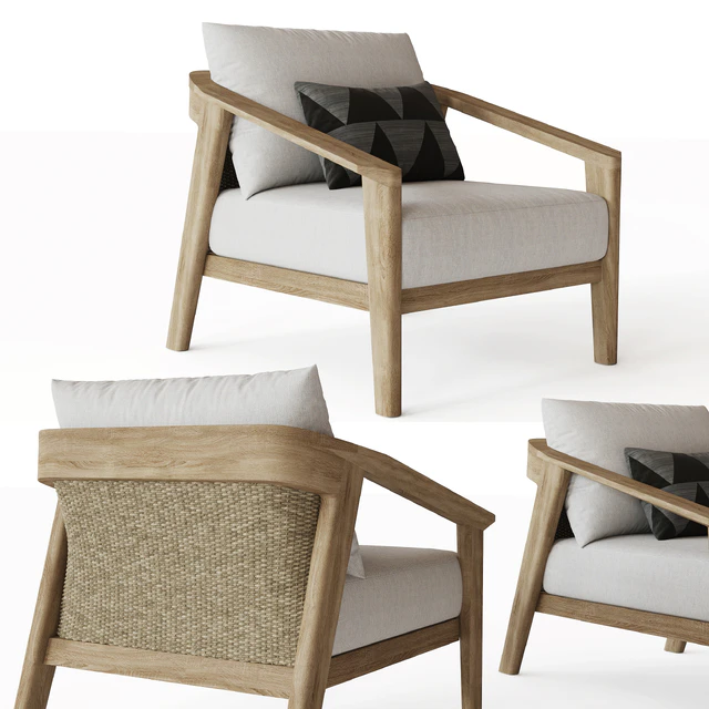 MALTA TEAK LOUNGE CHAIR — Скачать