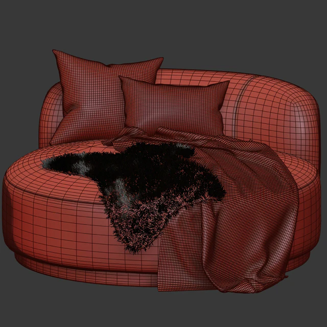 SOFA BJORN ROUND BY EICHHOLTZ — Скачать