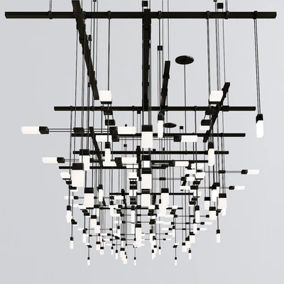 Suspenders Gallery Multi Light Pendant — Ver 4