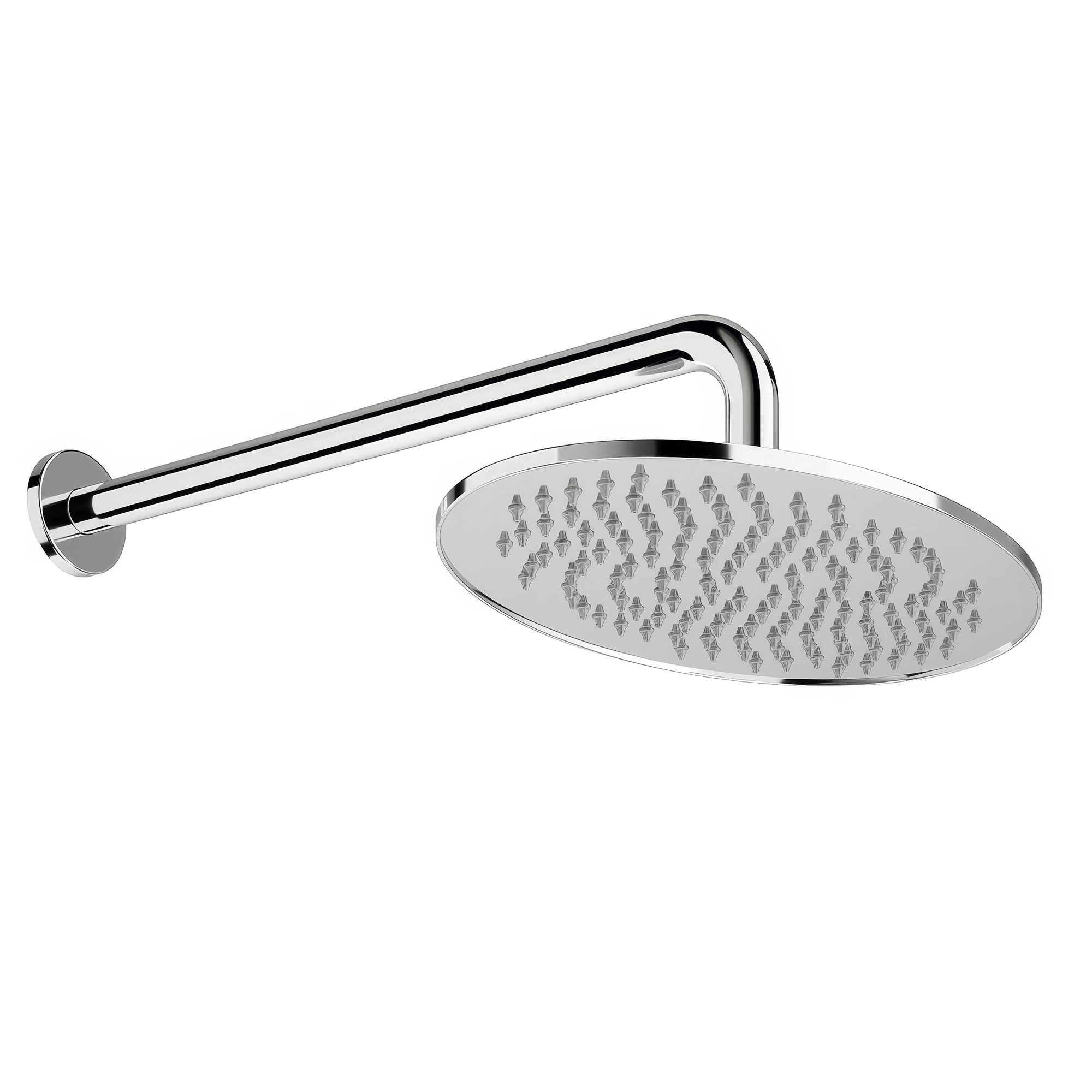 wall oval rain shower head 226 x 346 mm by laufen — Descargar