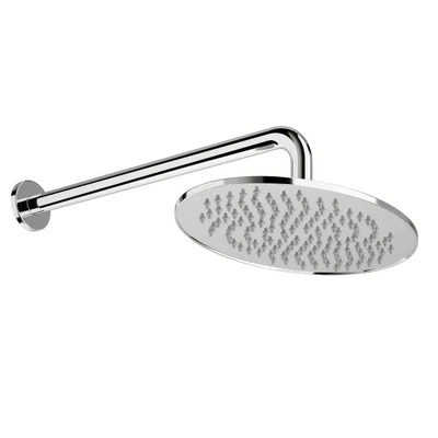 wall oval rain shower head 226 x 346 mm by laufen — Descargar