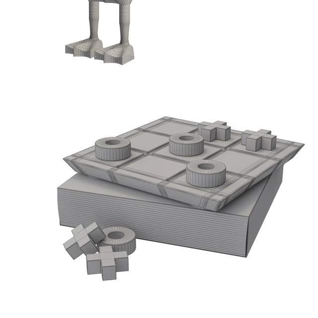 Brass Table and decor set — Скачать