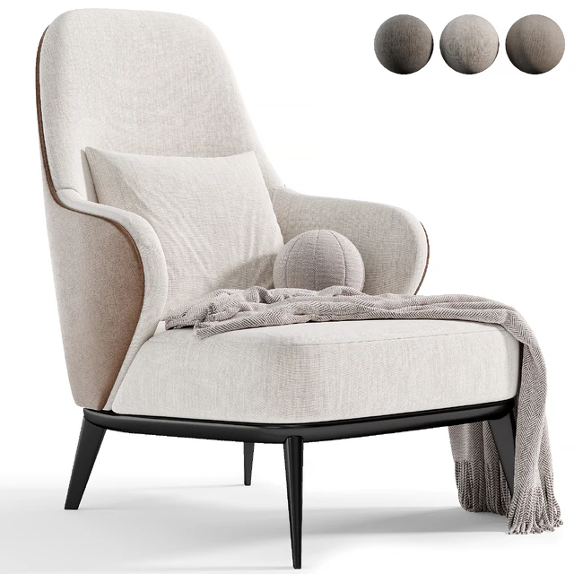 Minotti Leslie Armchair By Minotti — Descargar