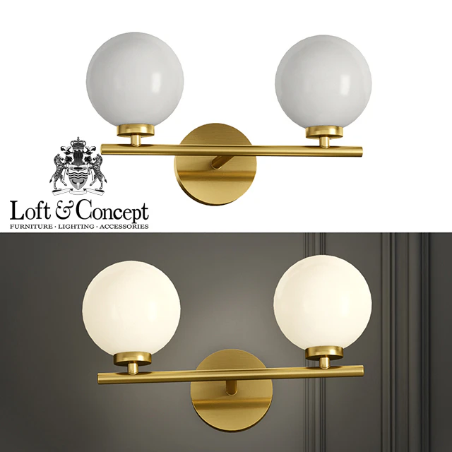 Бра Wall Lamp Bubble Chandelier Double — Скачать