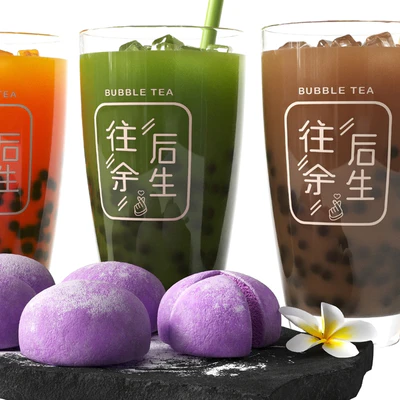 Bubble tea and Moti dessert — Ver 4