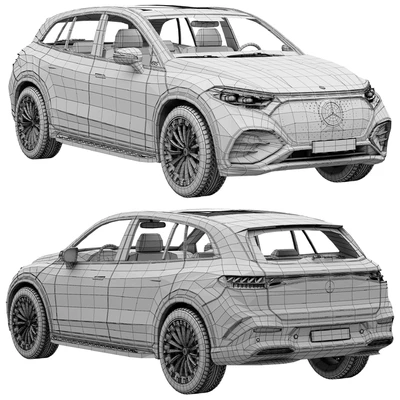 Mercedes-Benz EQS SUV 2023 — Вид 5