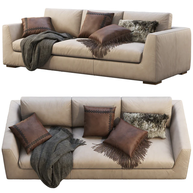 RH Modena Taper Arm Sofa — Скачать