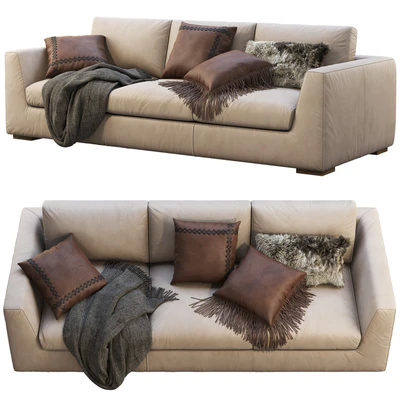 RH Modena Taper Arm Sofa — Вид 3
