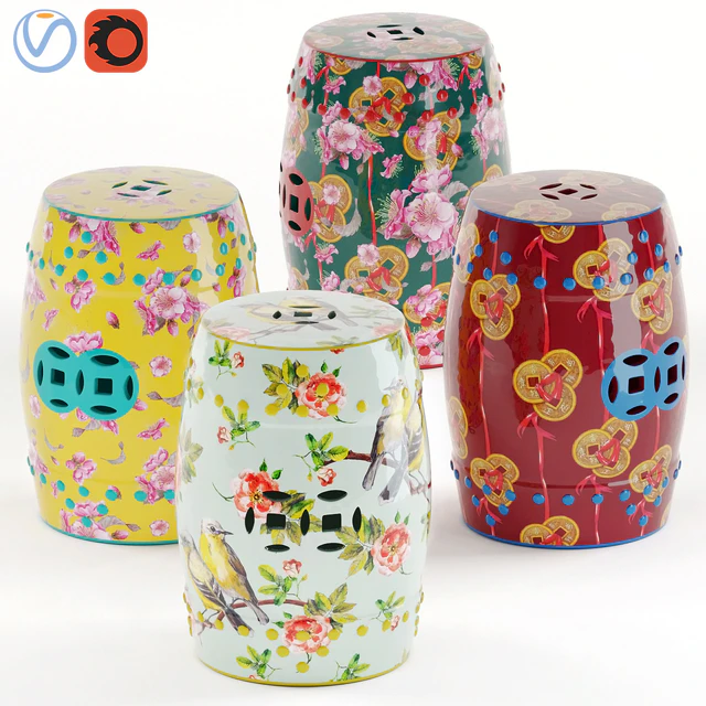 Chinese ceramic chairs — Descargar