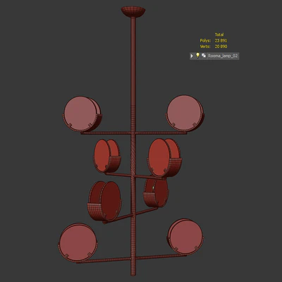Люстра Rooma lamp 02 — Вид 5