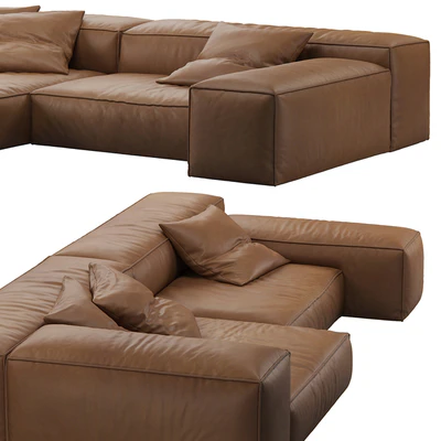 Extrasoft Sofa by Living Divani Comp 1 — Ver 4