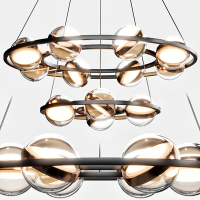 LAMPATRON Ring chandeliers and lamps SATURNA CH — Вид 1
