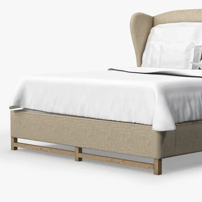 Restoration Hardware FRENCH WING UPHOLSTERED BED WITHOUT FOOTBOARD — Вид 3