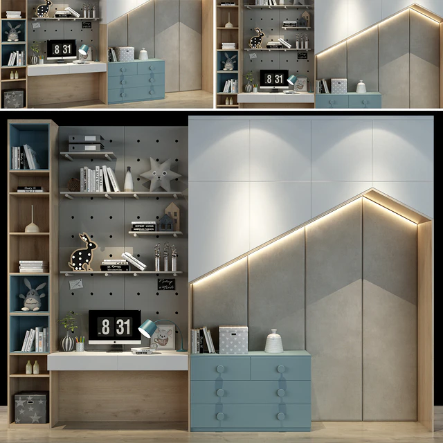 Furniture for a children 0245 — Descargar