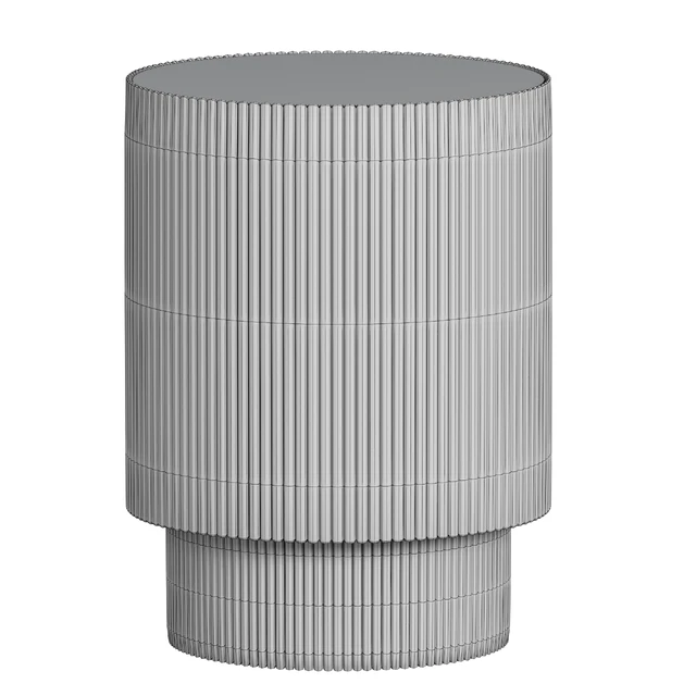 fluted side table — Скачать