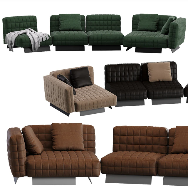Minotti TWIGGY Modular Sofa 05 — Descargar
