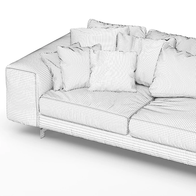 Диван DePadova Landscape sofa — Скачать