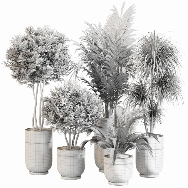 Indoor Plant Set 053 — Скачать