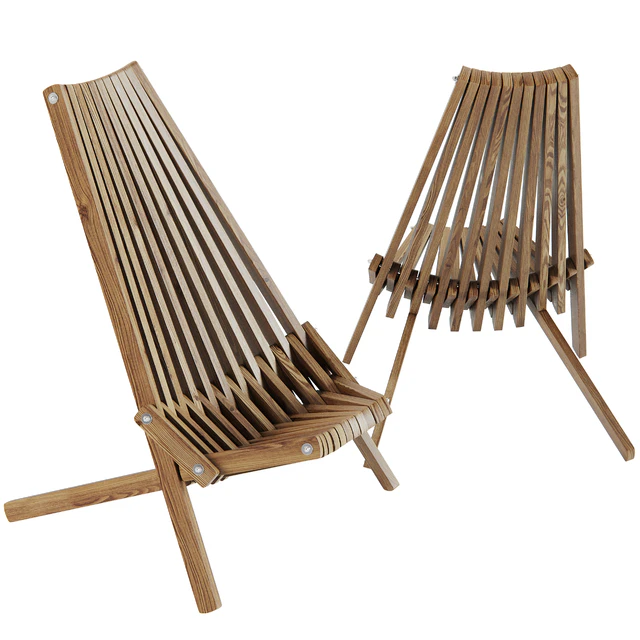 Шезлонг №3 (кресло, реклайнер) со столиком от Toby Chairs — Скачать