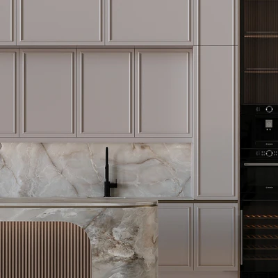 Neoclassical style kitchen 65 — Ver 4