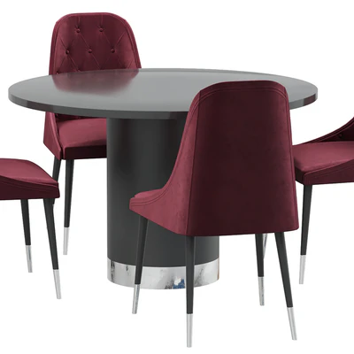 Beedle Chair & Ontario Dining Table — Ver 5