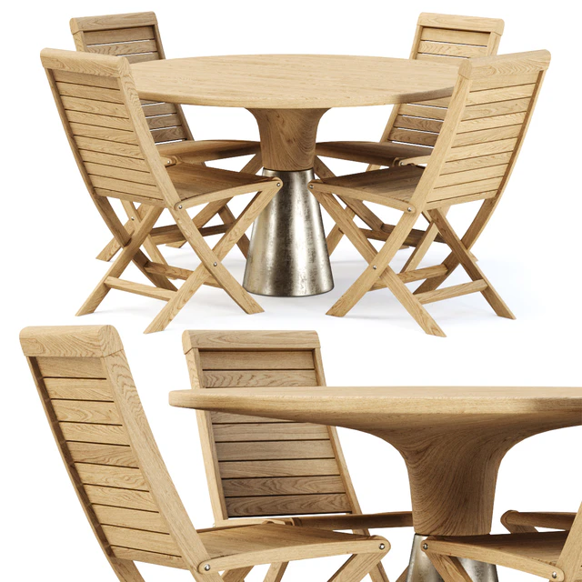 Alesso outdoor furniture set v06 / Garden furniture set — Descargar