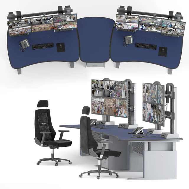 Vertiv Knurr Ergocon dispatch desk and console — Descargar