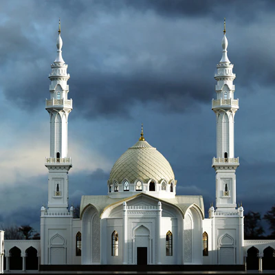 White mosque — Ver 5