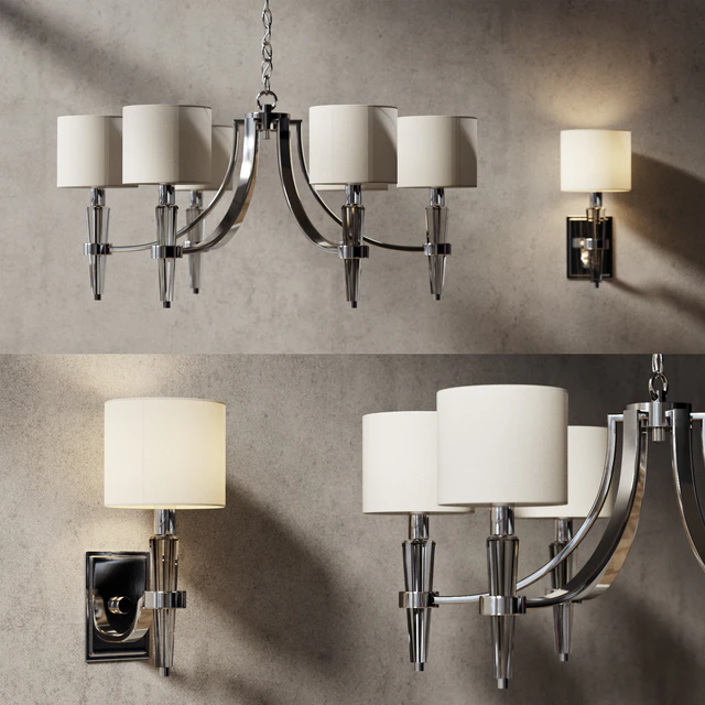 John Richard Crystal Cone Six-Light Chandelier AJC-8920 — Скачать
