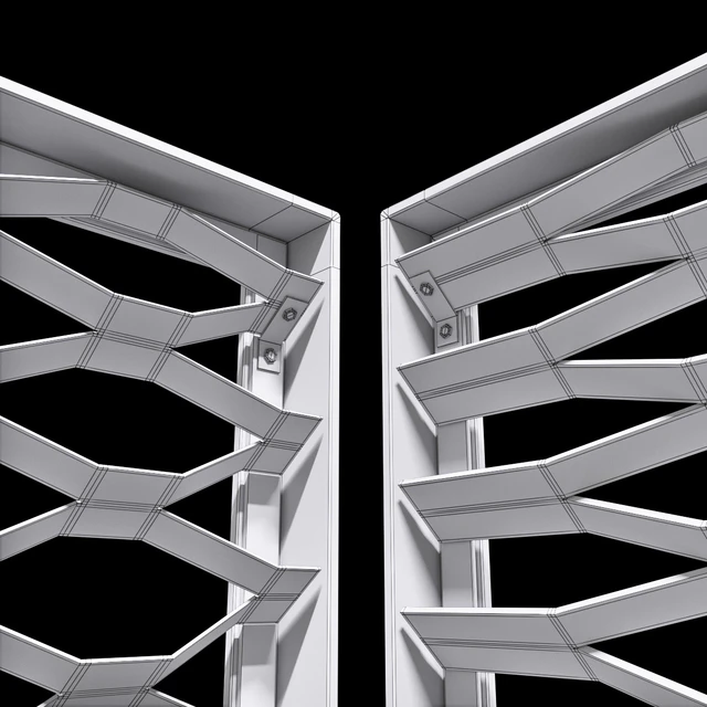 Expanded metal stainless (2 variety) — Скачать