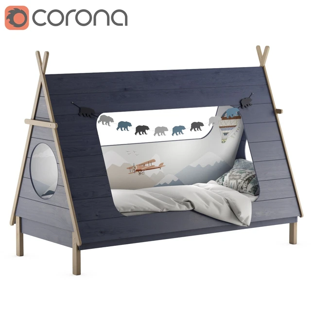 Bln Kids Tipi | Кровать - шалаш — Скачать