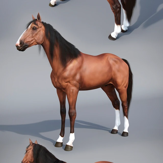 Standing horse — Descargar