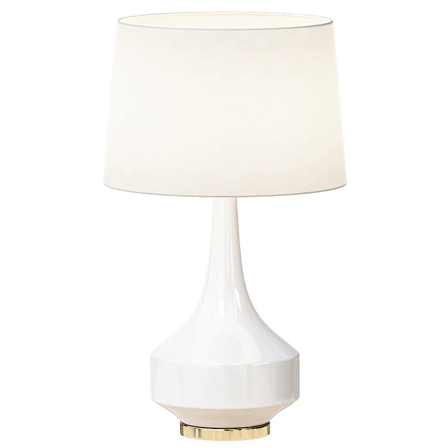 Anderson Table Lamp, White — Descargar