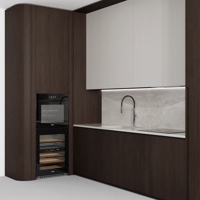 Kitchen №148 "Dark and Milk" — Ver 7