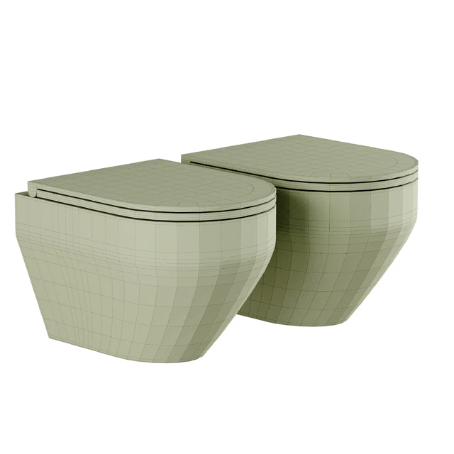 Toilet AM.PM Spirit FlashClean C701700WH hanging without seat — Descargar