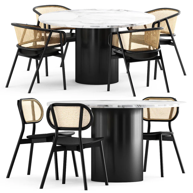 CANE ARMCHAIR - 01, CANE CHAIR - 03, e15 HIROKI — Descargar