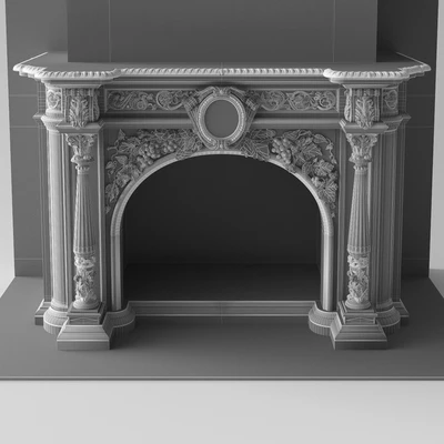 Classic Fireplace — Ver 3