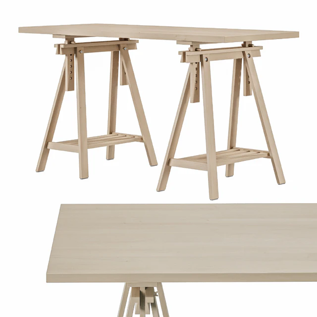 Стол рабочий IKEA MÅLSKYTT / MITTBACK / LAGKAPTEN — Скачать